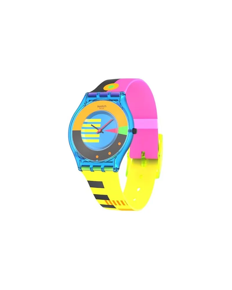 Swatch Unisexuhr 2509 SWATCH NEON Blau
