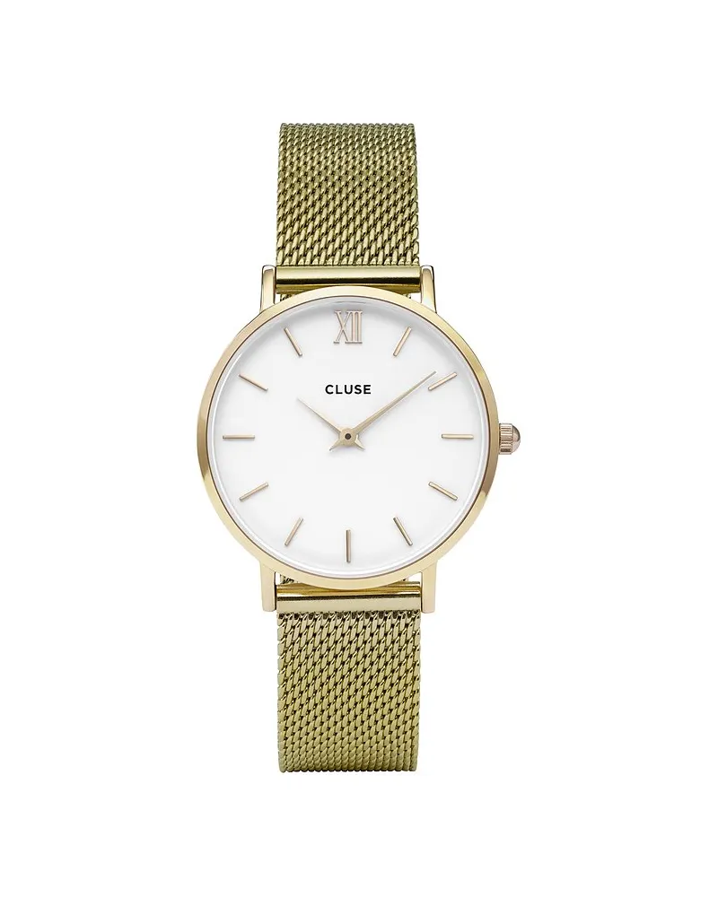 CLUSE Damenuhr Minuit Gold