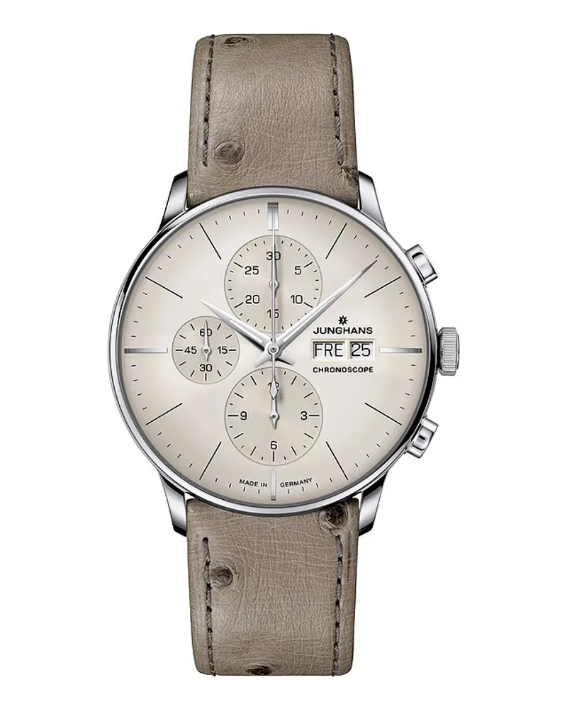 Junghans Chronograph Meister Chronoscope Silber