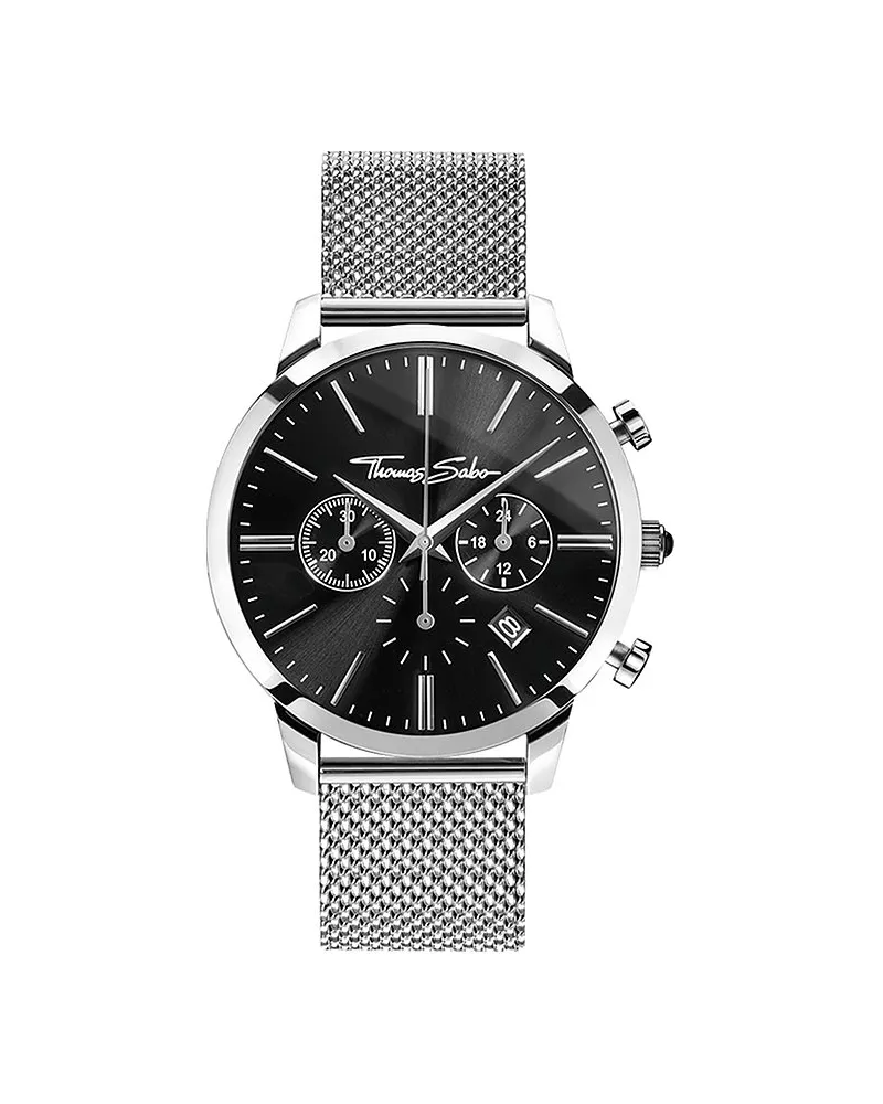 Thomas Sabo Chronograph Rebel at heart Silber