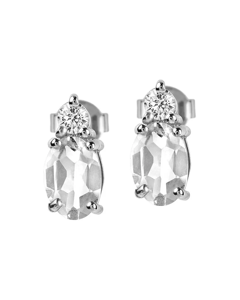Jacques Lemans Ohrstecker Silber