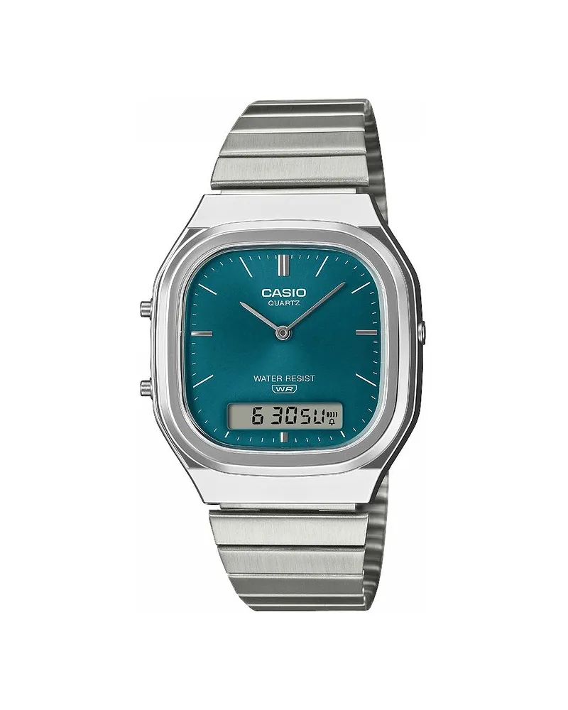 Casio Unisexuhr Vintage Silber