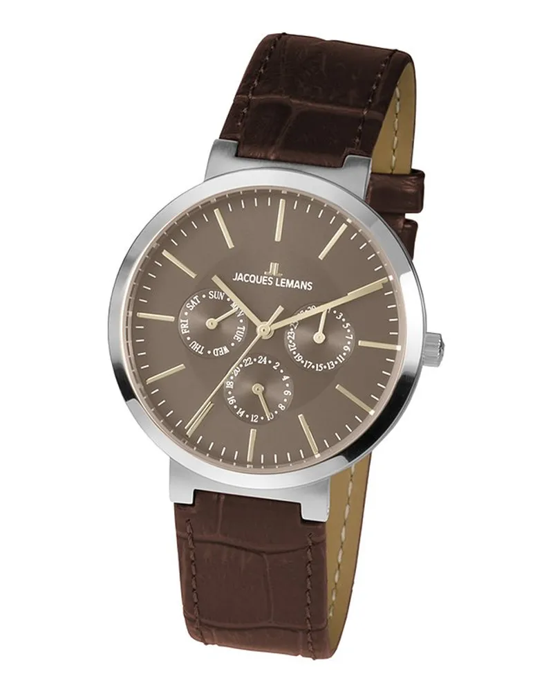 Jacques Lemans Unisexuhr Classic Silber