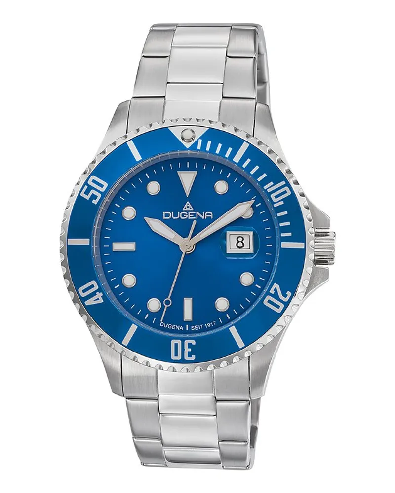 Dugena Herrenuhr Silber