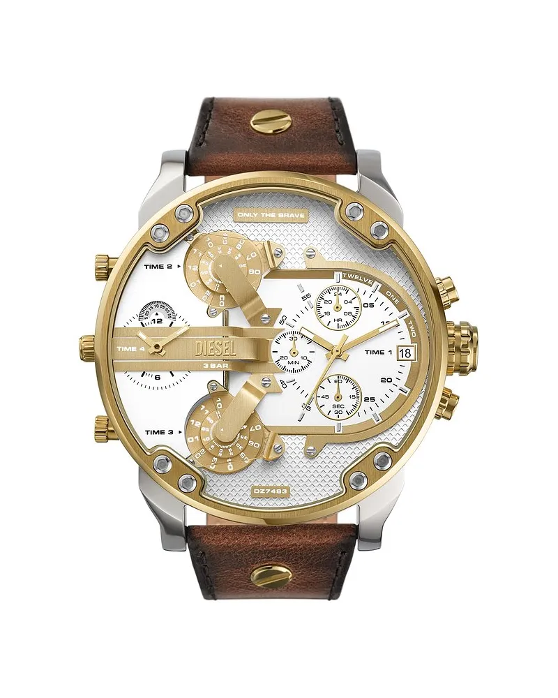 Diesel Chronograph MR. DADDY 2.0 Silber