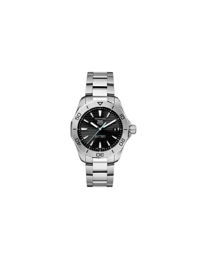TAG Heuer Herrenuhr Aquaracer Professional 200 Solargraph Silber