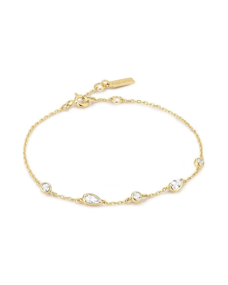 ANIA HAIE Armband 76 - Wanderer Gelbgold