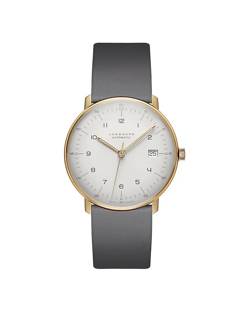 Junghans Herrenuhr Max Bill Gelbgold