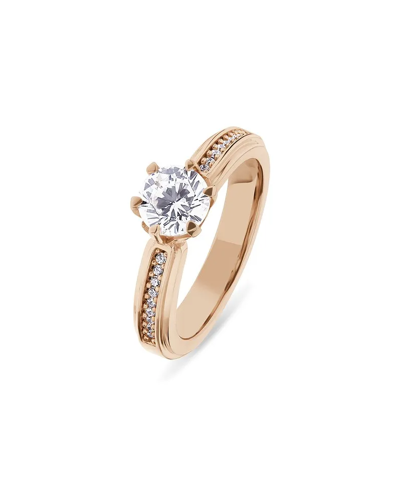 JETTE Damenring DIAMOND Roségold