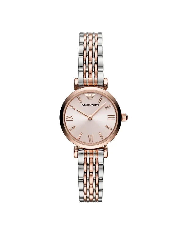 Emporio Armani Damenuhr Bicolor