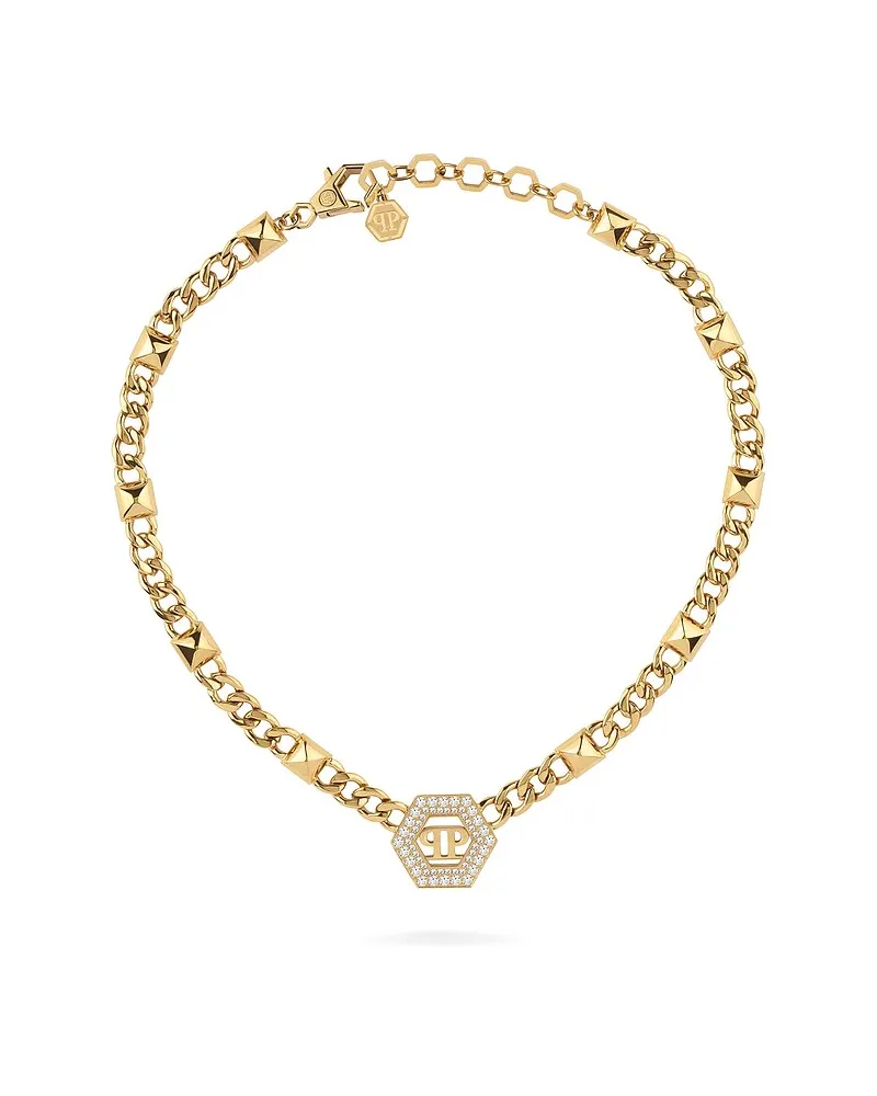Philipp Plein Kette Gelbgold