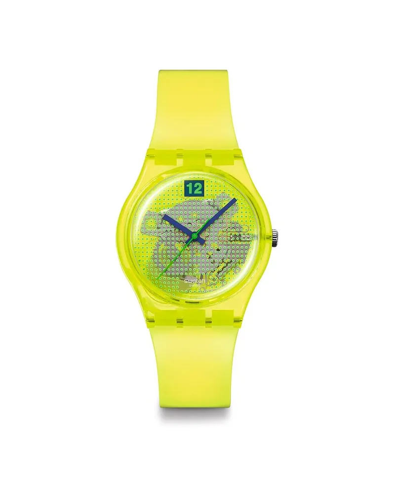 Swatch Unisexuhr 2606 SWATCH SMASH IT Gelb