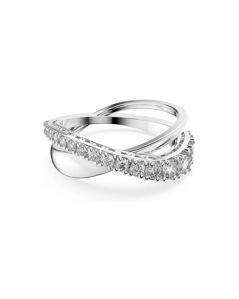 Swarovski Damenring Twist Silber