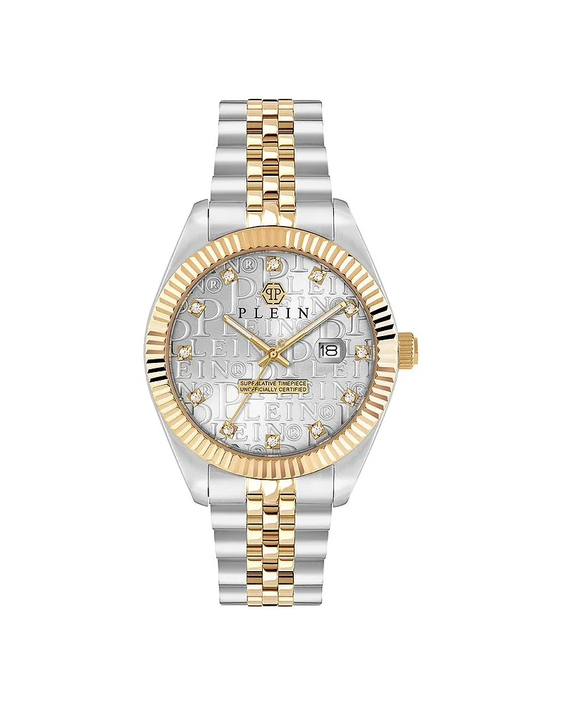 Philipp Plein Herrenuhr Date Superlative Gent Bicolor