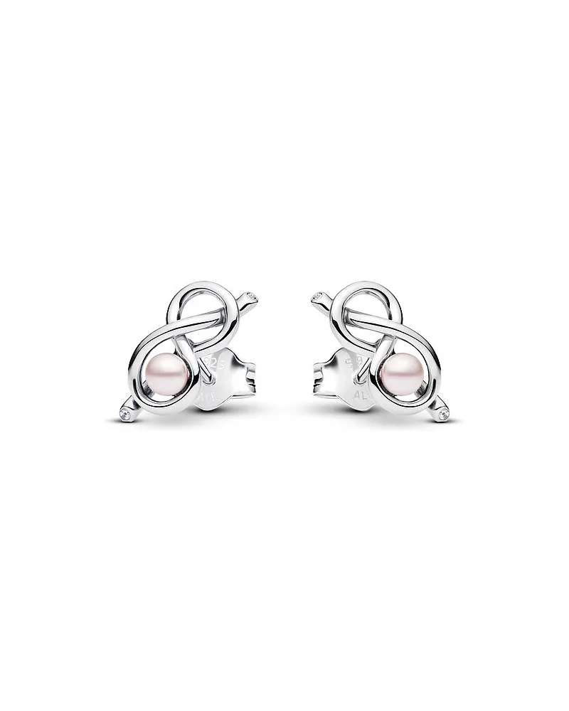 Pandora Ohrstecker Moments Pink