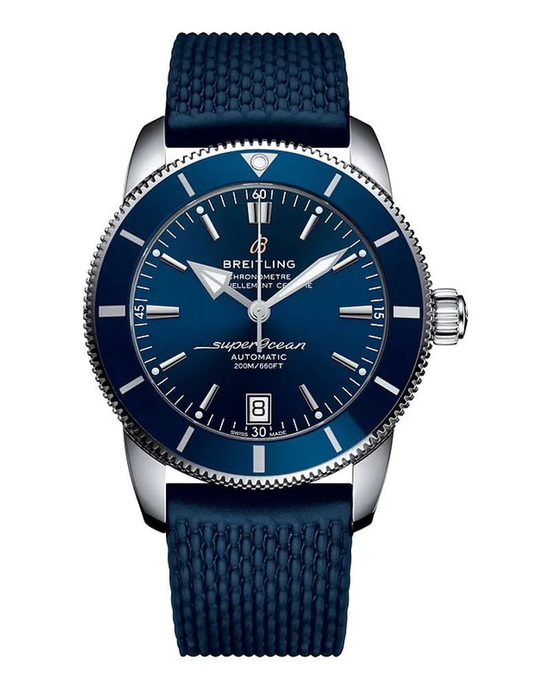 Breitling Herrenuhr Superocean Héritage II B20 Automatic 42 Silber