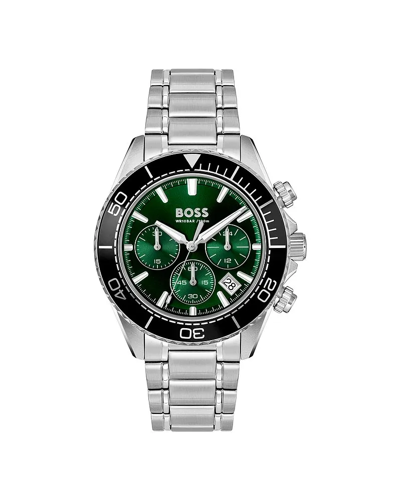 HUGO BOSS Chronograph SEALINER Silber