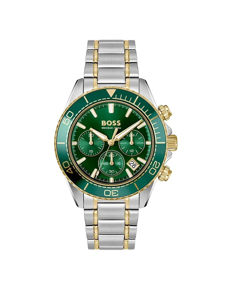 HUGO BOSS Chronograph SEALINER Silber