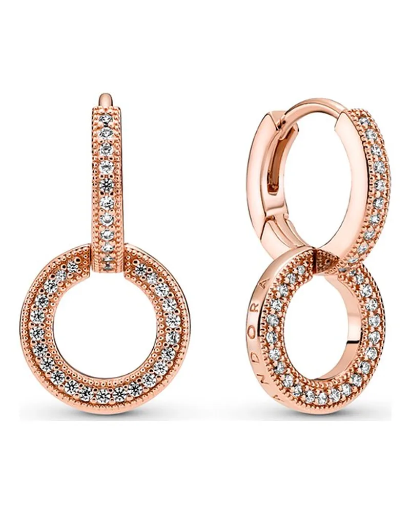 Pandora Creolen Signature Roségold