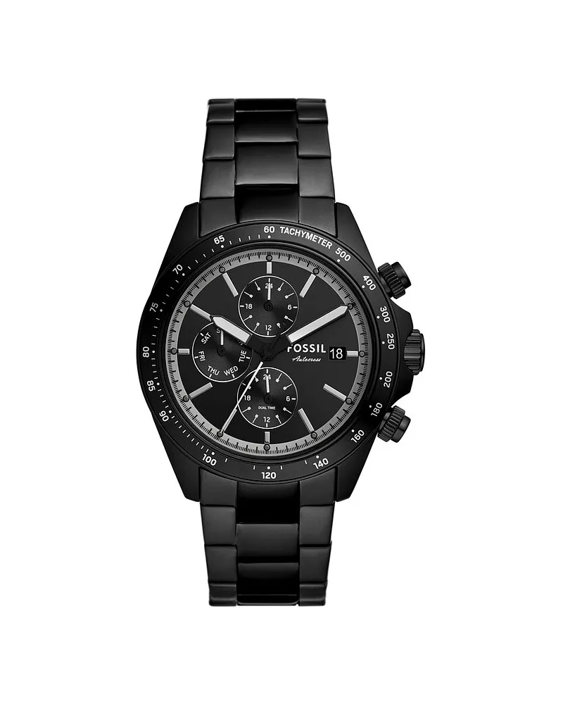Fossil Herrenuhr Autocross Schwarz