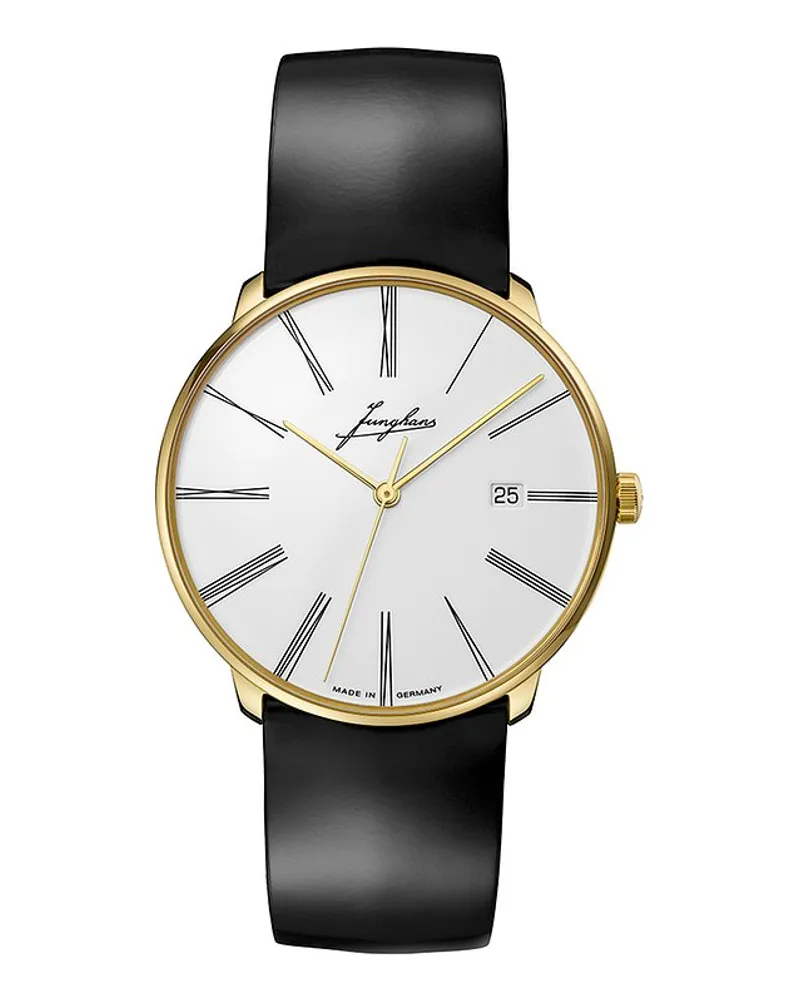 Junghans Unisexuhr Meister fein Automatic Edition Erhard Gold