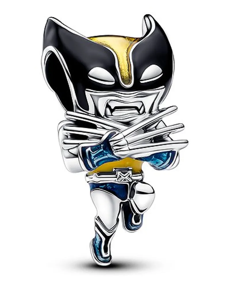 Pandora Charm Marvel x Pandora Wolverine Mehrfarbig
