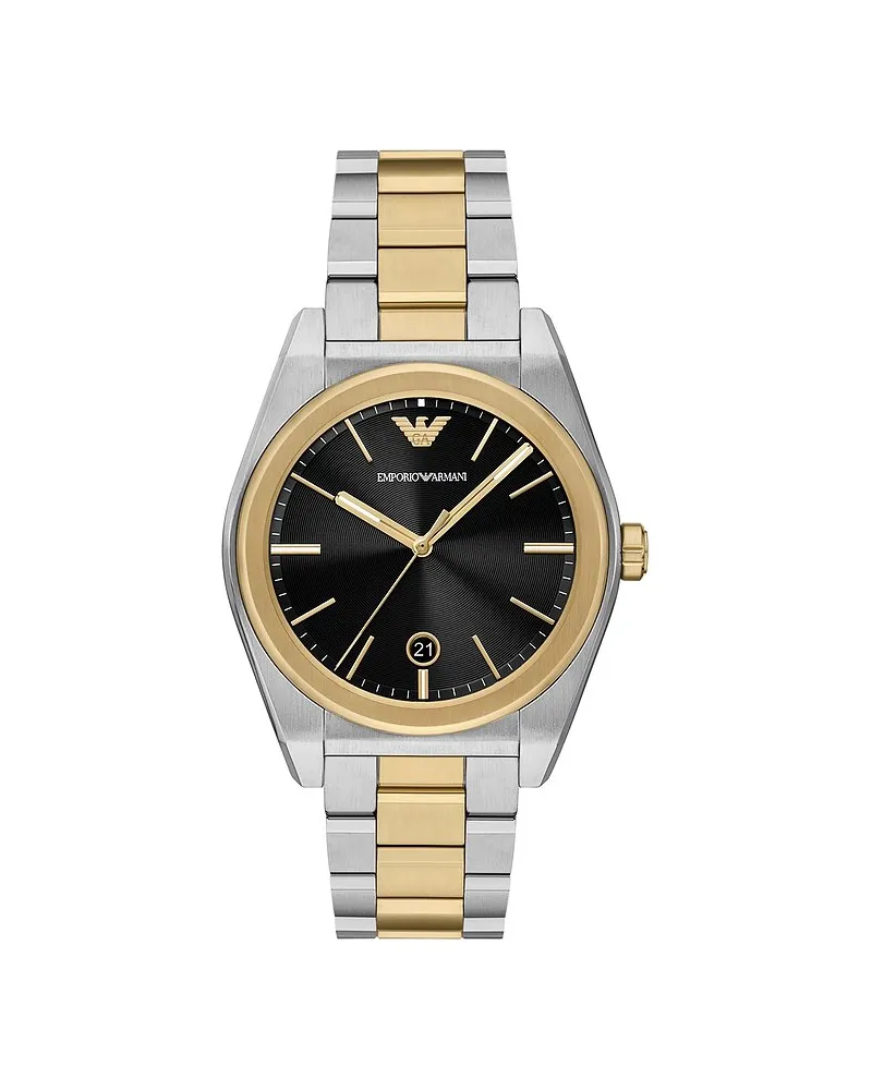 Emporio Armani Herrenuhr Silber