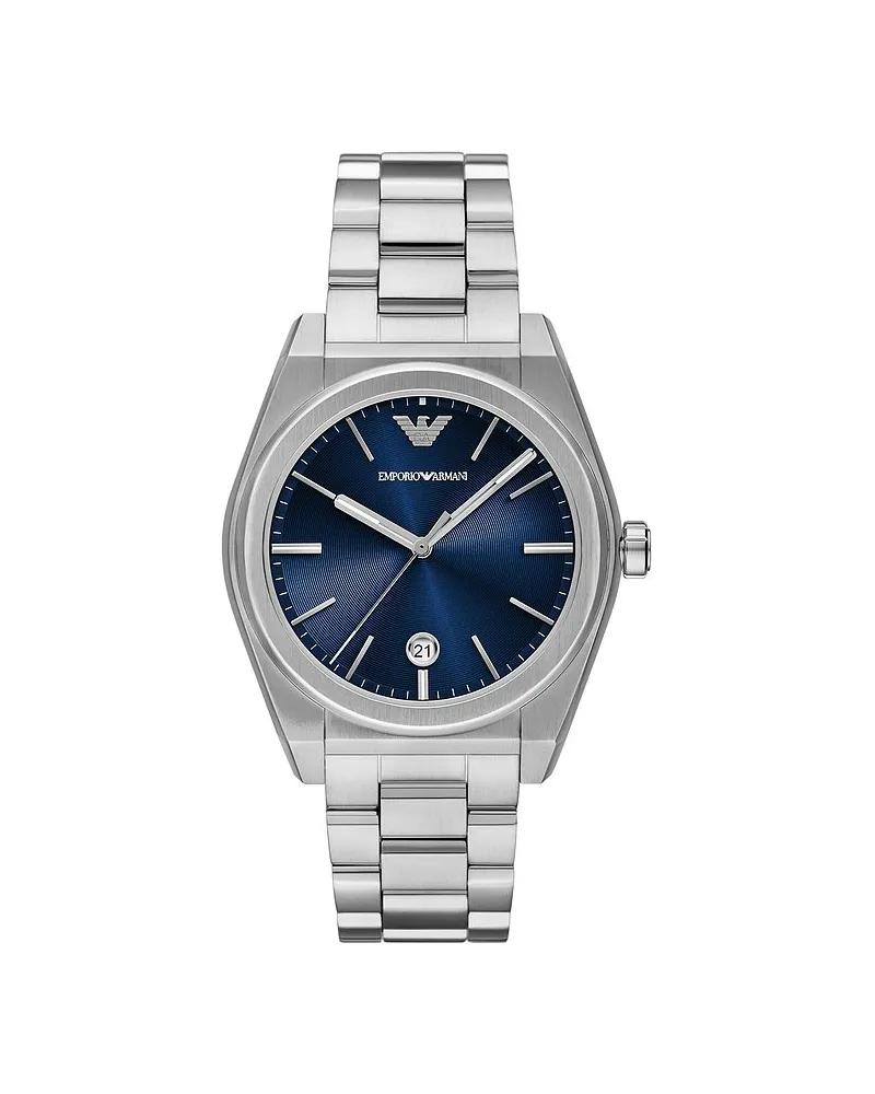 Emporio Armani Herrenuhr Silber
