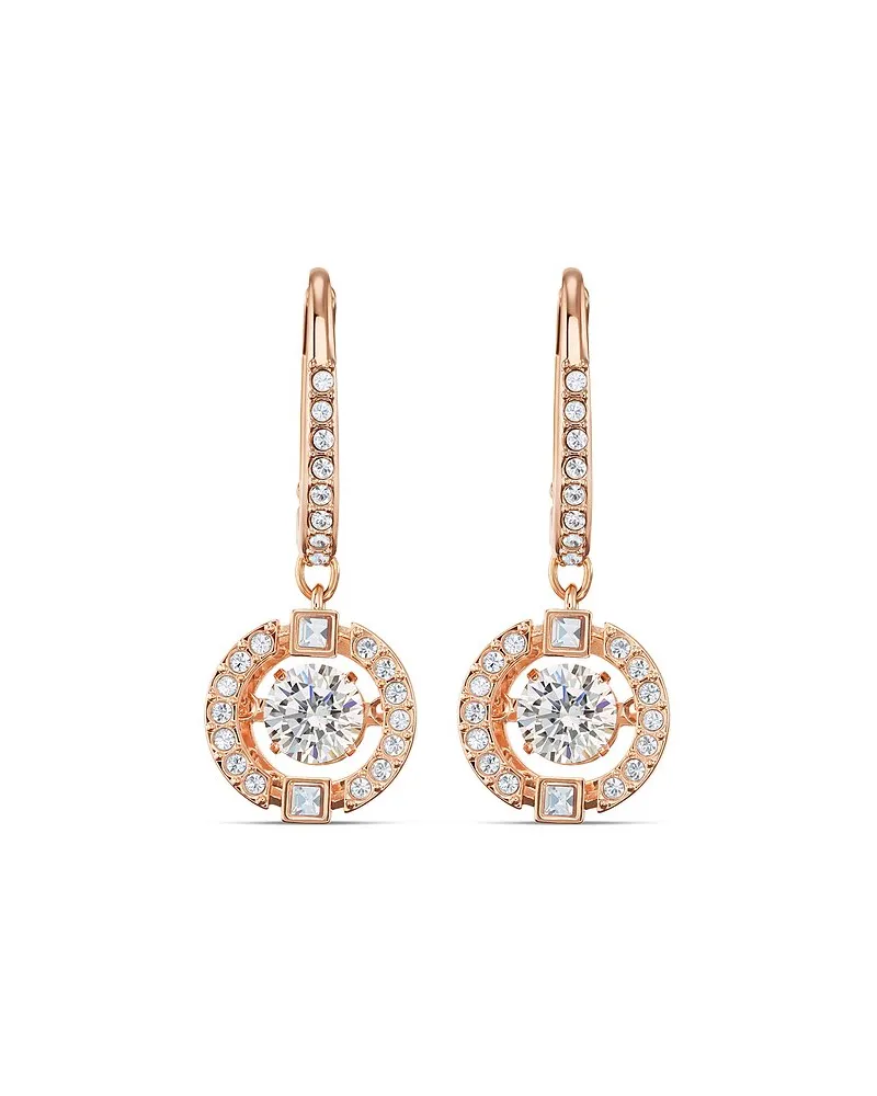 Swarovski Ohrhänger Una Sparkling Dc Roségold