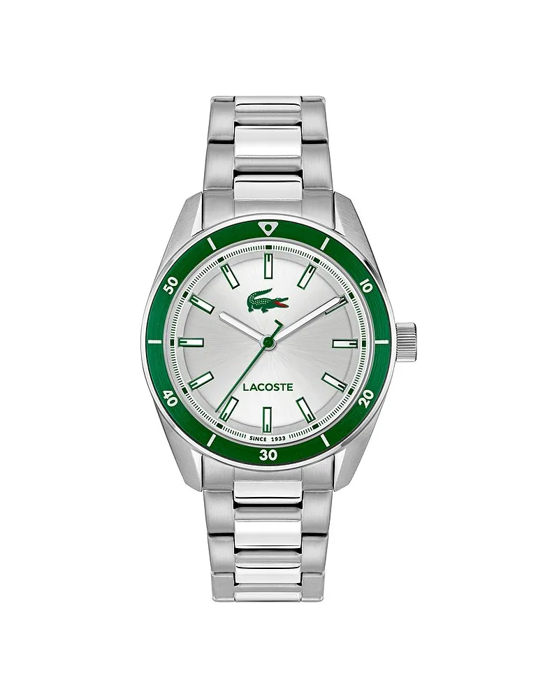 Lacoste Herrenuhr BOSTON Silber