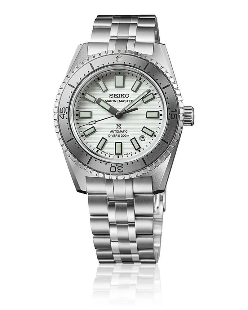 Seiko Herrenuhr Marinemaster Silber
