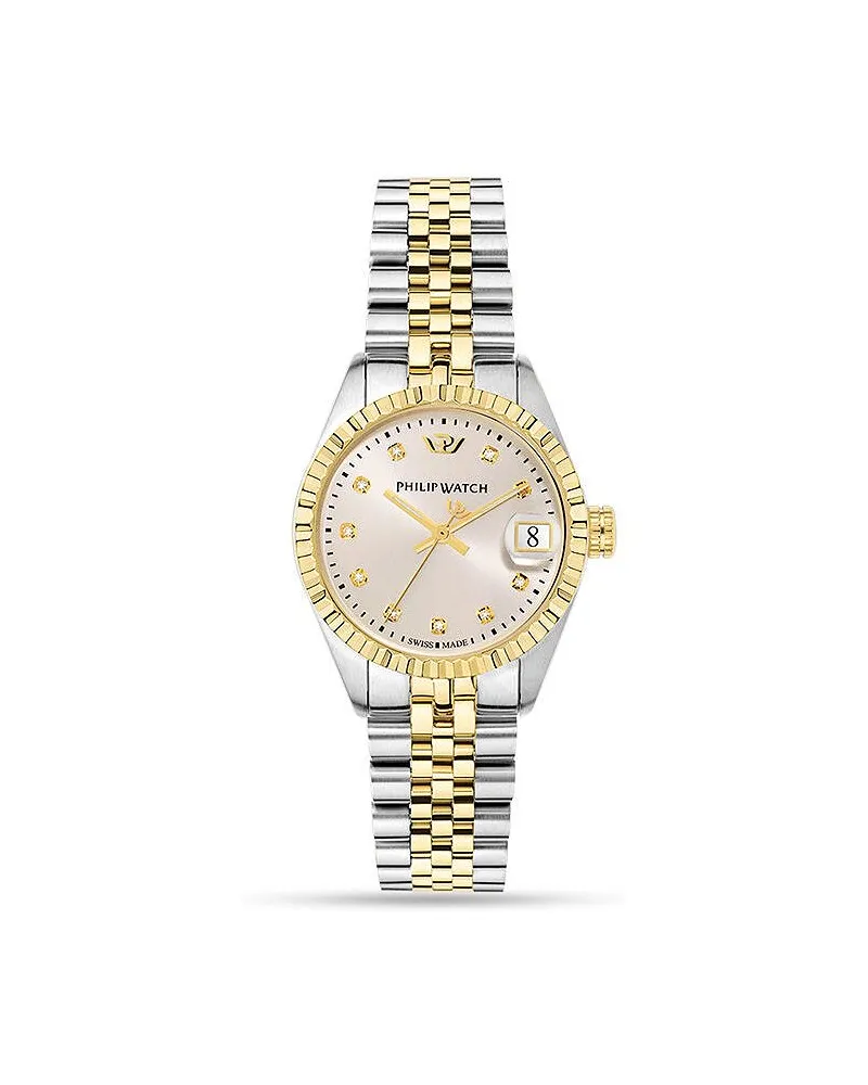 Philip Watch Damenuhr Caribe Urban Bicolor