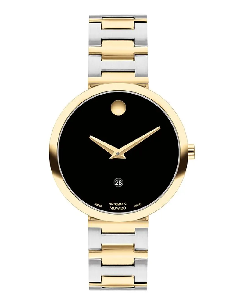 Movado Damenuhr Museum Classic Bicolor