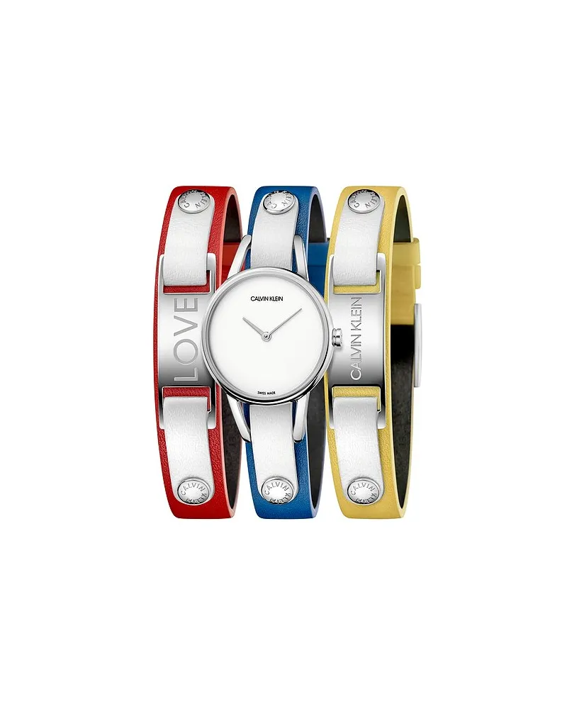 Calvin Klein Damenuhr Silber