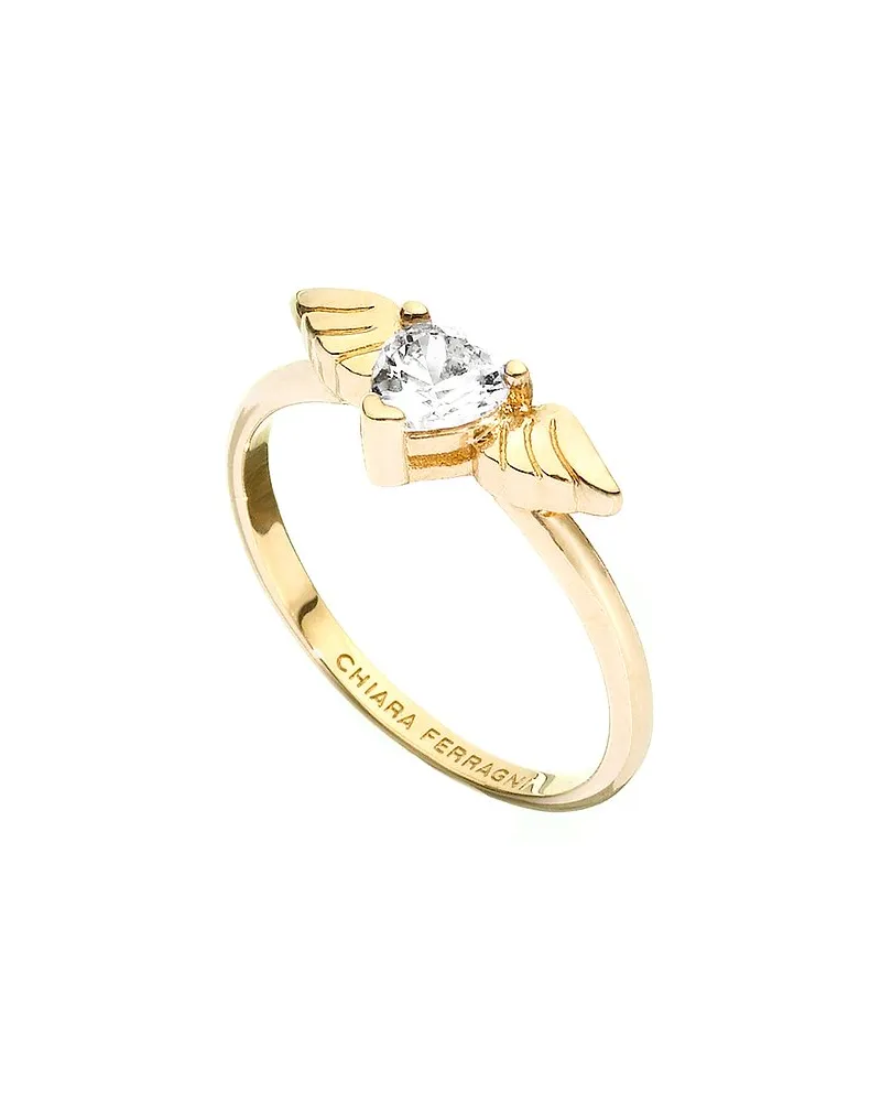 Chiara Ferragni Damenring Cupido Gelbgold