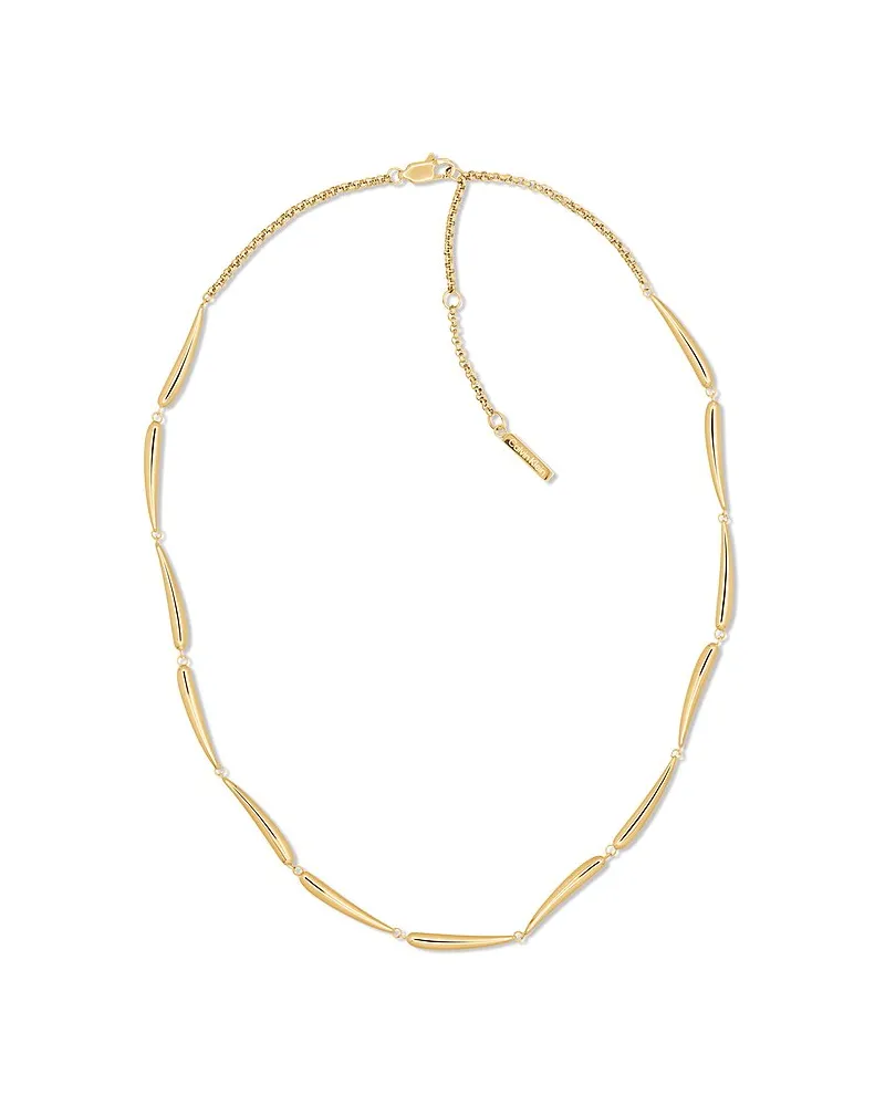 Calvin Klein Kette ELONGATED DROP LE Gold