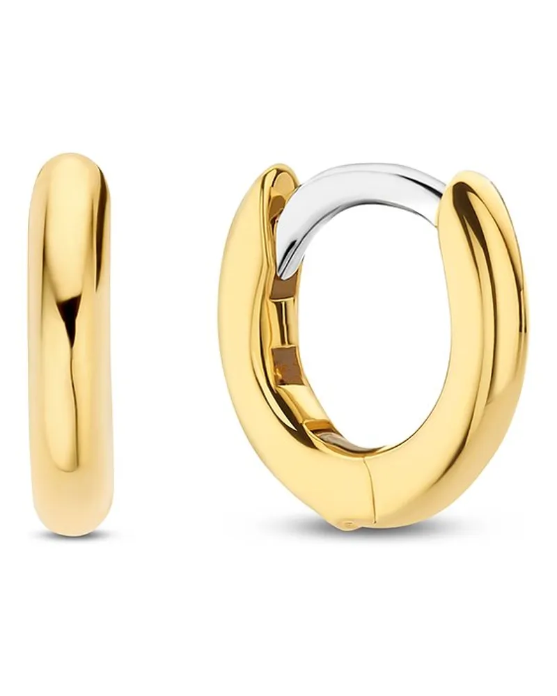 ti sento milano Ohrhänger Gelbgold