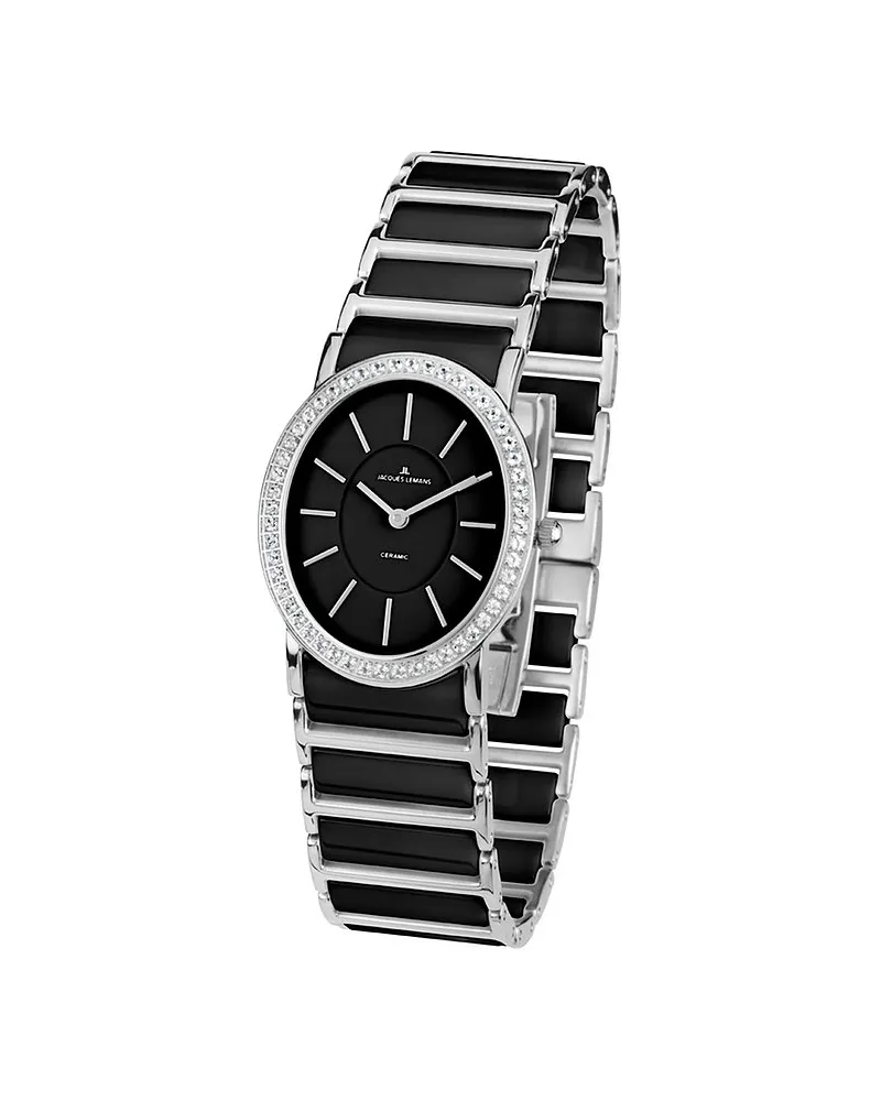 Jacques Lemans Damenuhr Classic Silber