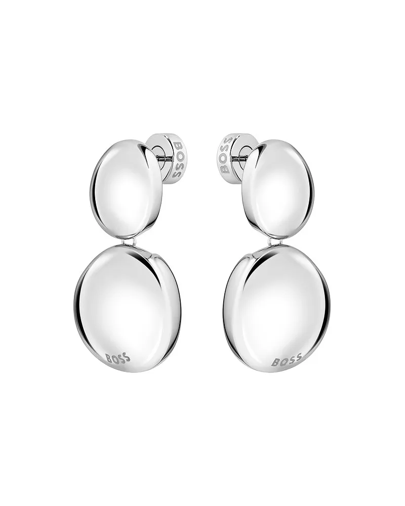 HUGO BOSS Ohrhänger NUGGET Silber