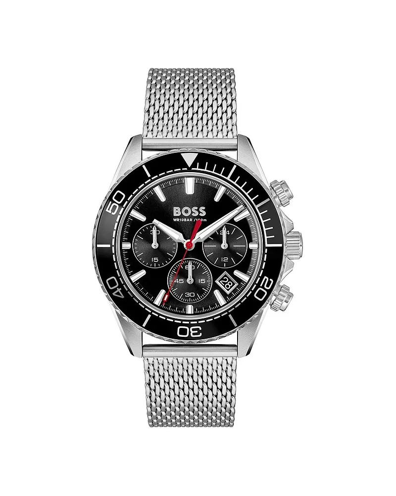 HUGO BOSS Chronograph SEALINER Silber