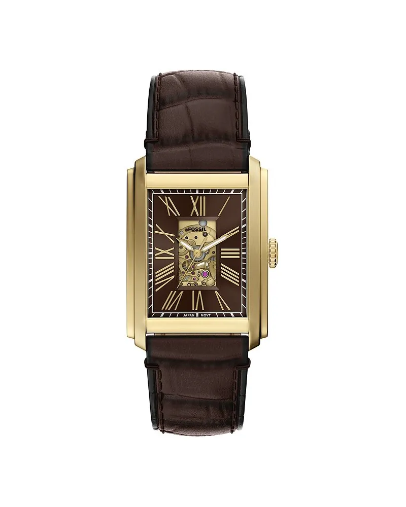Fossil Herrenuhr Carraway Gold