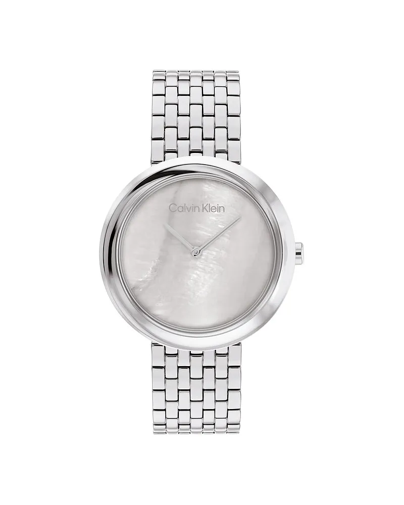 Calvin Klein Damenuhr Silber