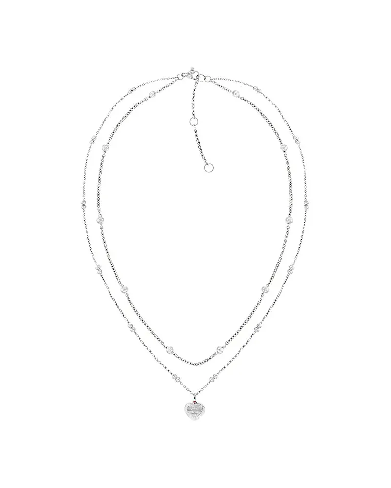 Tommy Hilfiger Kette LAYERED Silber
