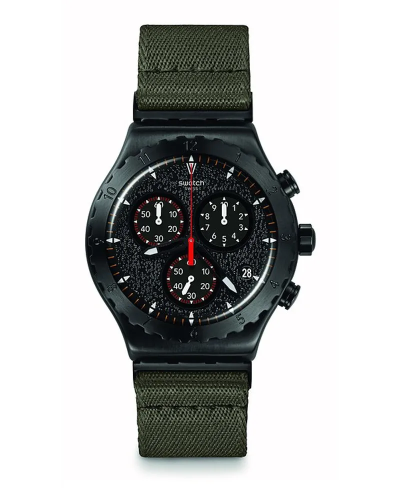 Swatch Herrenuhr SS2024 Schwarz