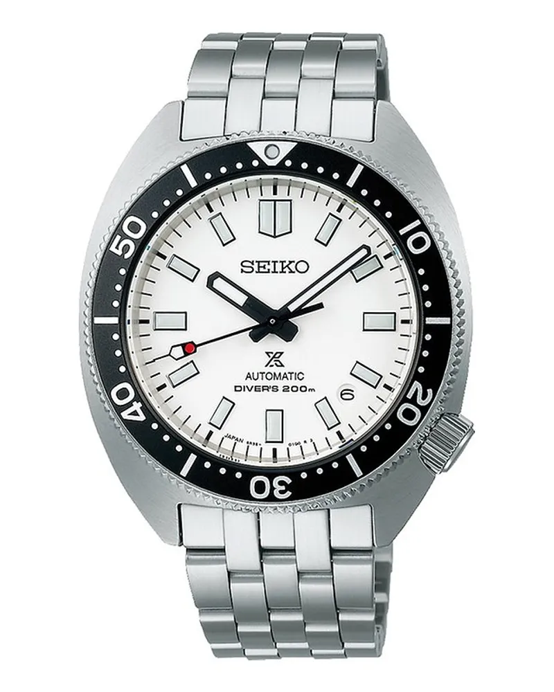 Seiko Taucheruhr SEA Silber