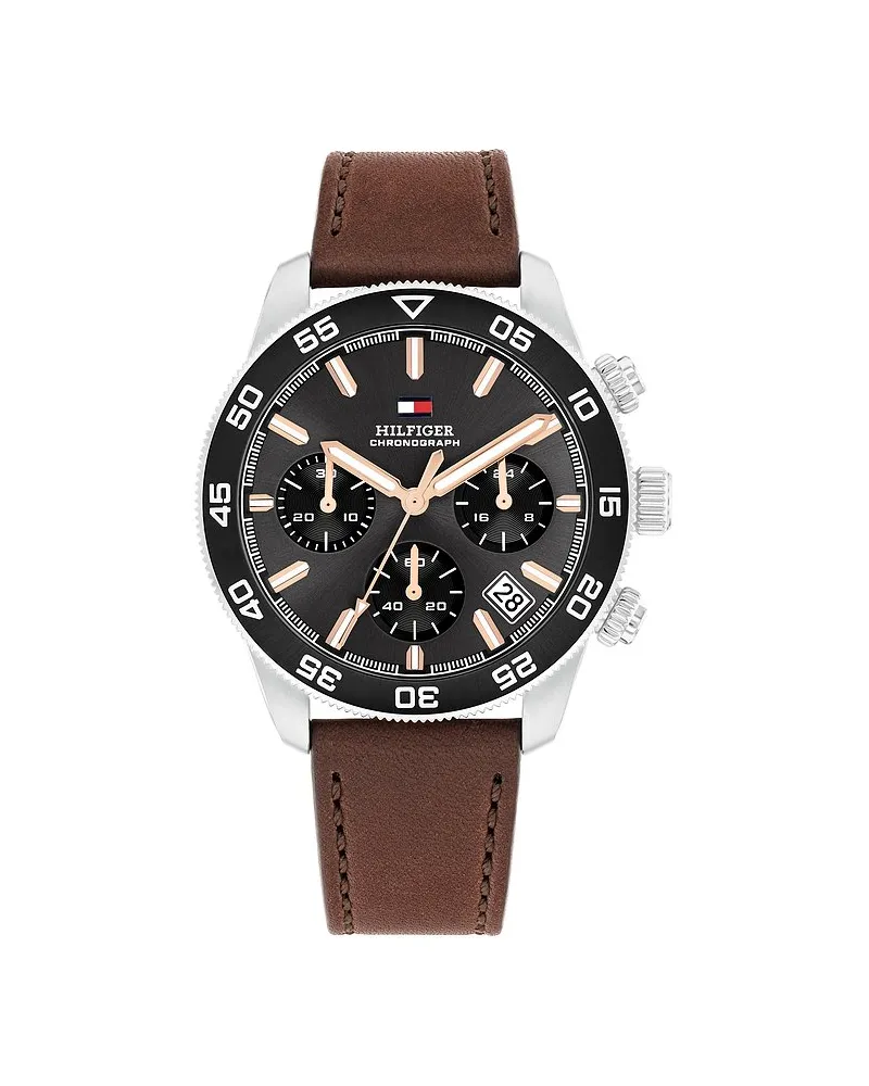 Tommy Hilfiger Chronograph Th85 Chronograph Silber