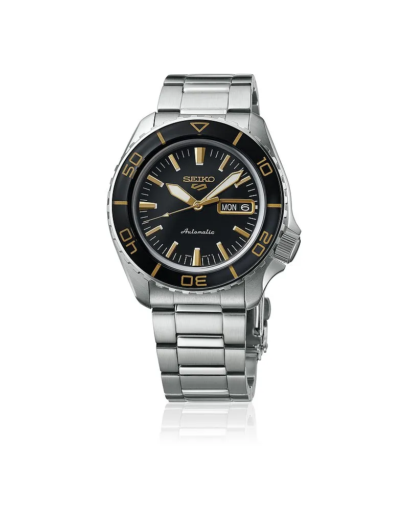 Seiko Herrenuhr Seiko 5 Sports Silber