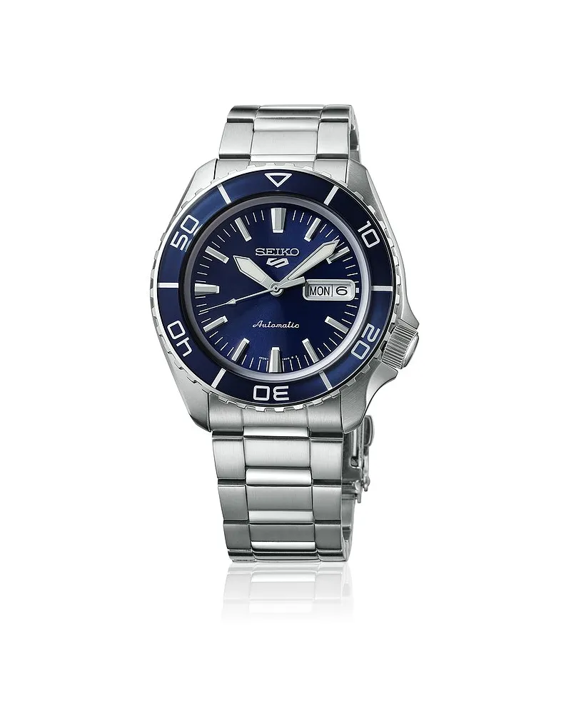 Seiko Herrenuhr Seiko 5 Sports Silber