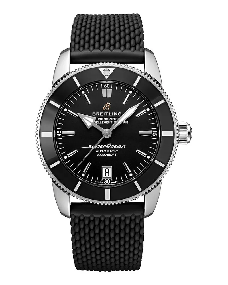 Breitling Herrenuhr Superocean Héritage II B20 Automatic 42 Silber