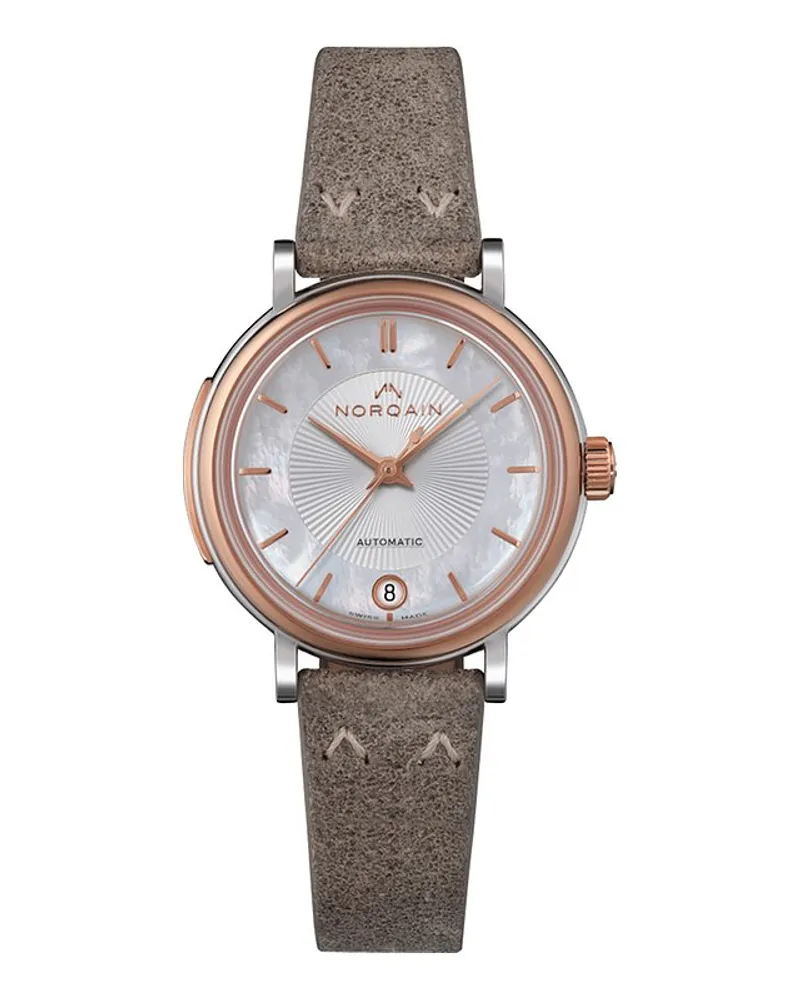 NORQAIN Damenuhr Freedom 60 Lady Silber